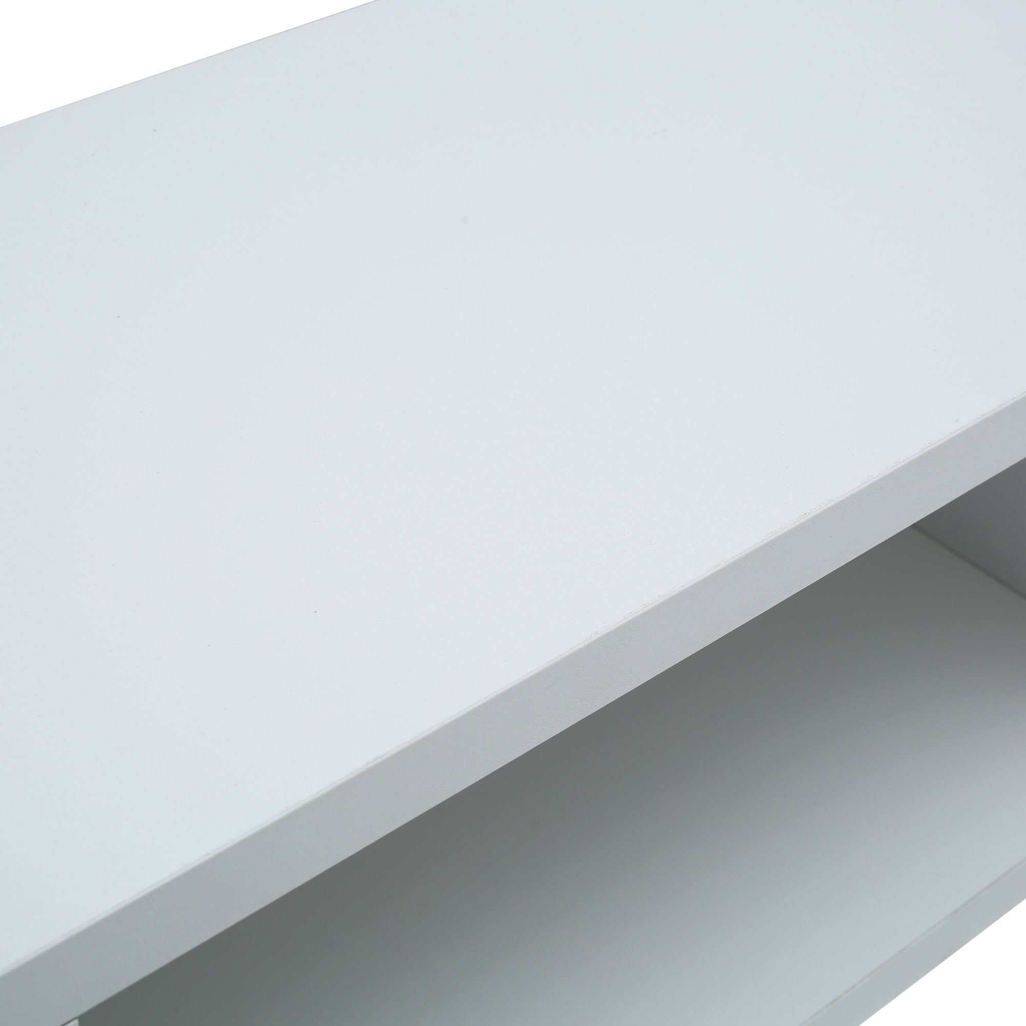 TiramisuBest Modern Shallow Floating TV Console Stand 60x22 - White
