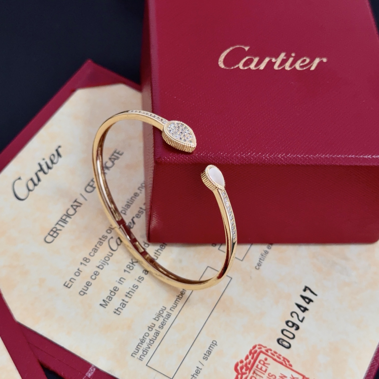 Cartier diamond bracelet - cnluxepick