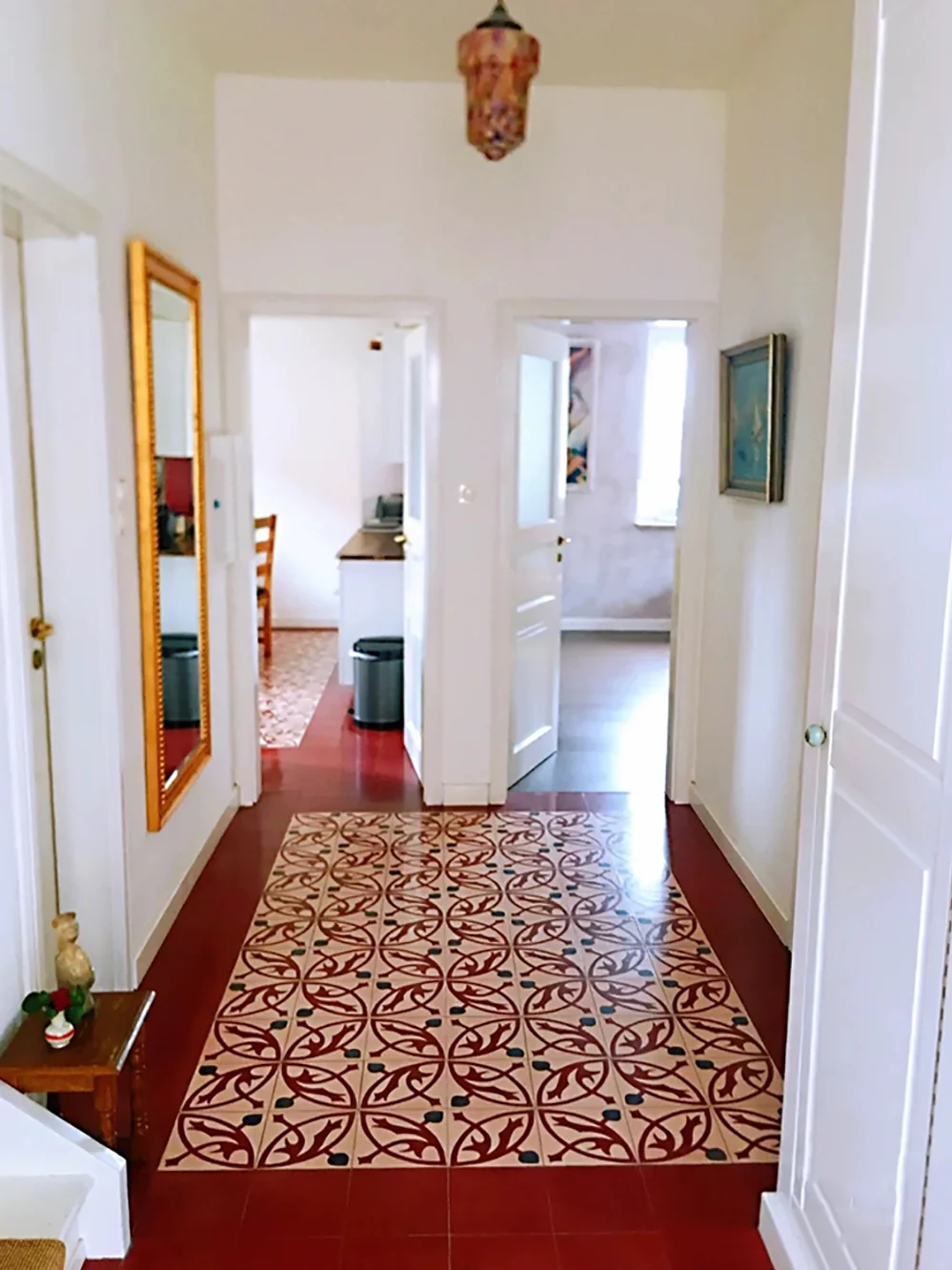 CP063 - French Southern Antique Tile Carpet New Zealand Wool Living Room Bedroom Carpet Herringbone Floor Perfect Match