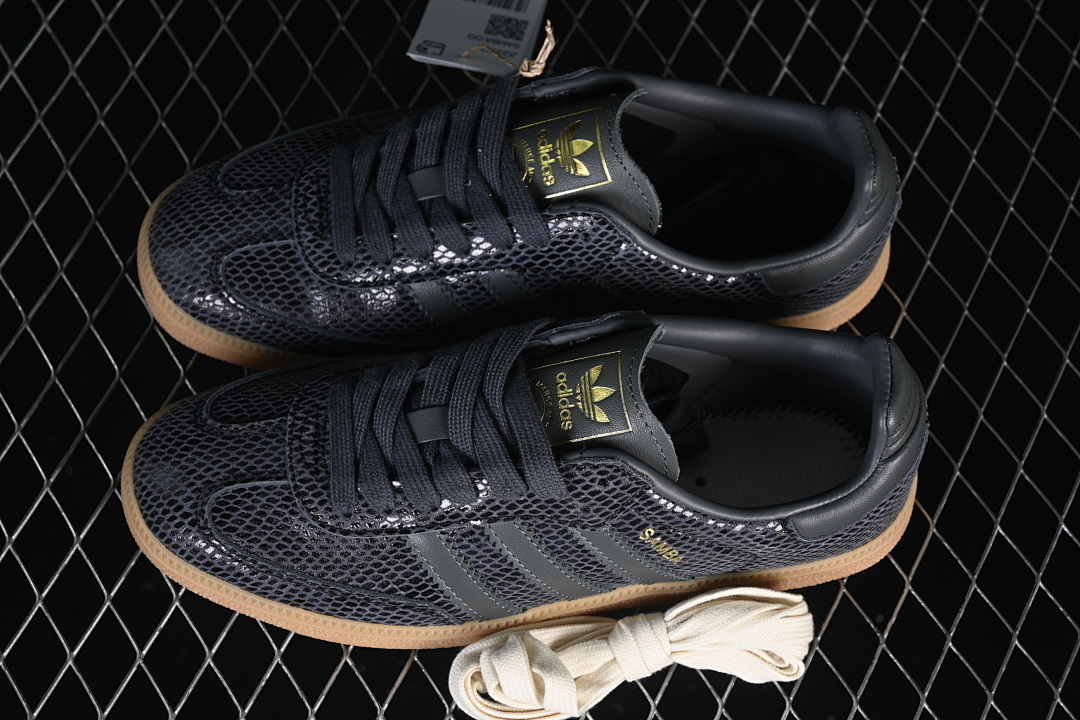 Adidas Samba Og Snakeskin Black Core Black/Grey Six/Gum JQ3532