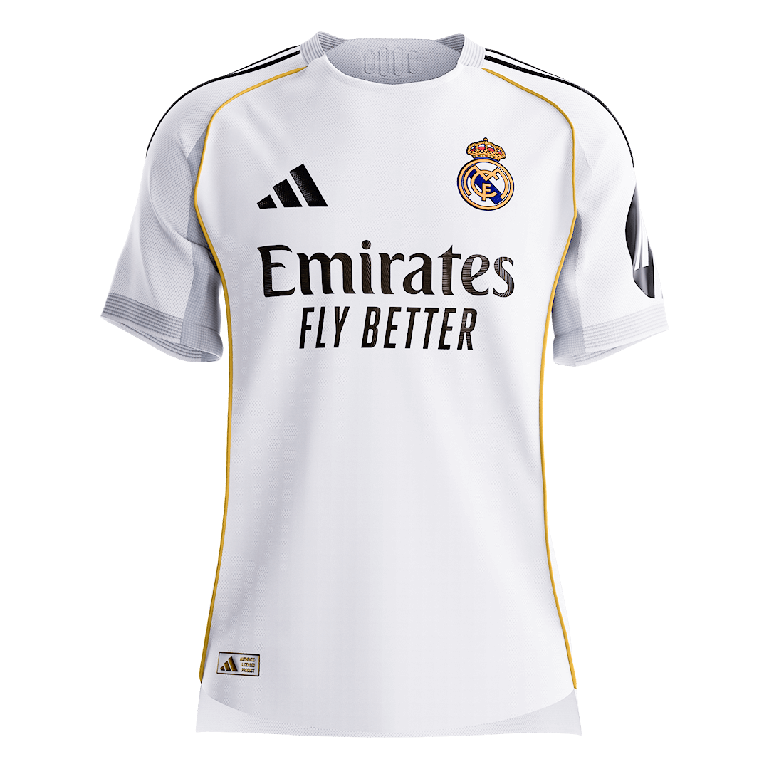 Real Madrid Home Player Version Jersey 2025/26