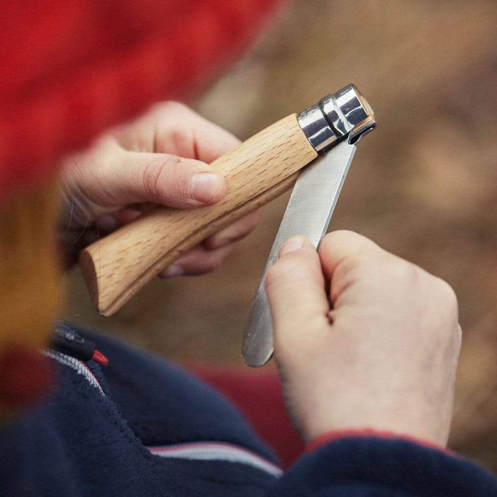 My First Opinel Knife + Recycled Sheath Kit