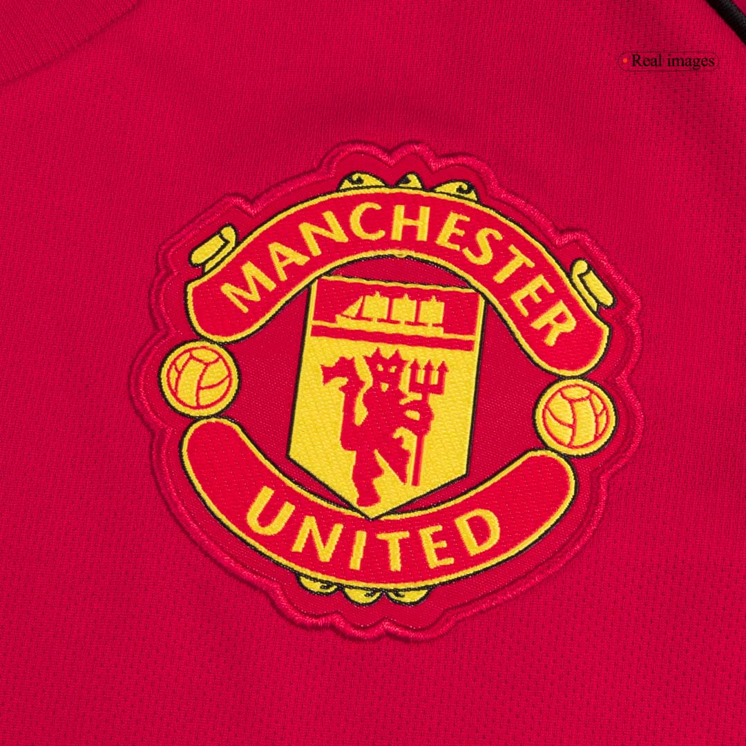 B.FERNANDES #8 Manchester United Home Soccer Jersey 2025/26