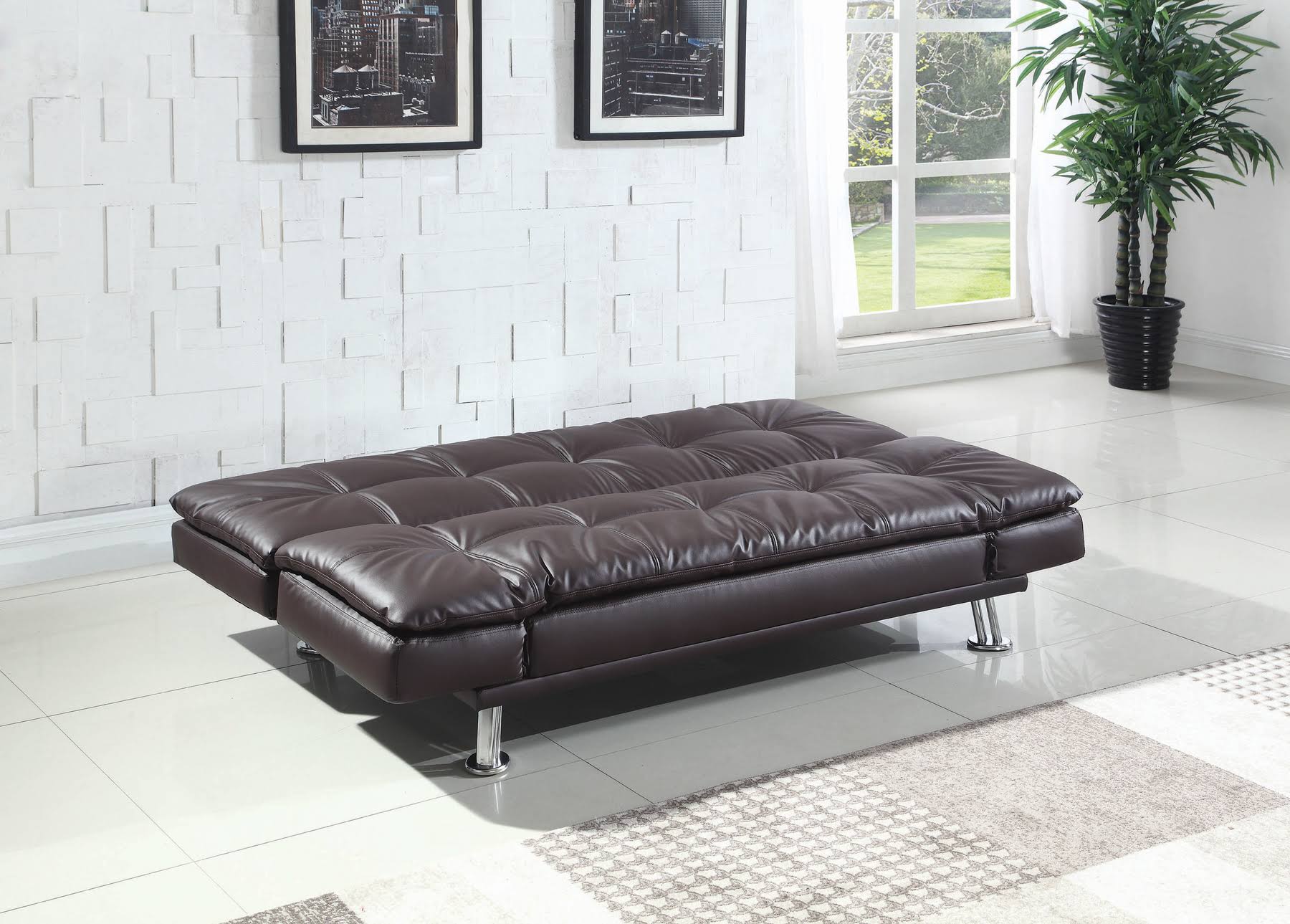 Coaster Dilleston Sofa Bed - Brown 300321
