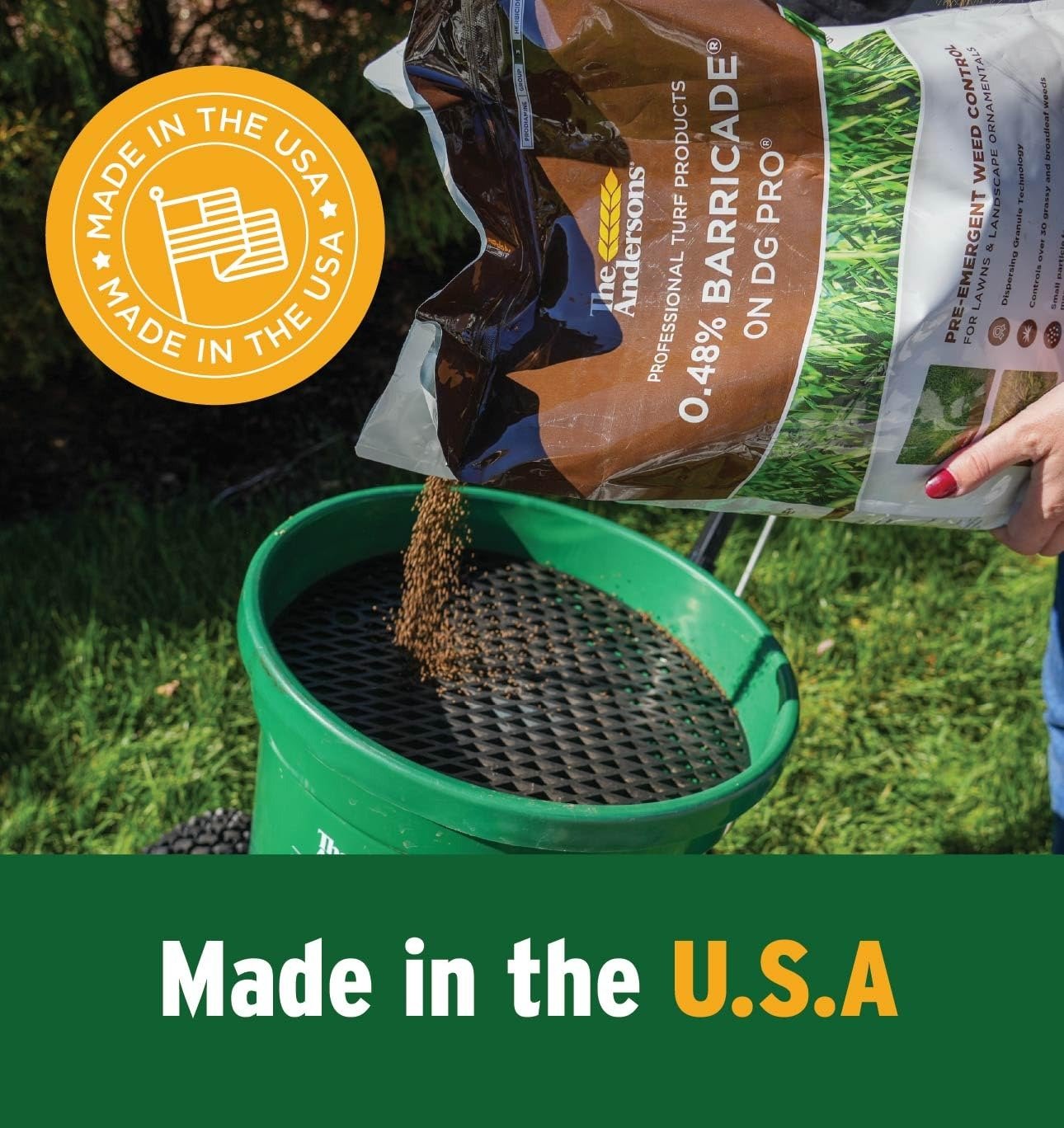Professional-Grade Granular Pre-Emergent Weed Control – Covers up to 12,880 sq ft (40 lb)