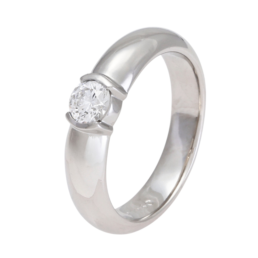 Tiffany & Co. Tiffany Dots PT950 Ring Platinum Diamond