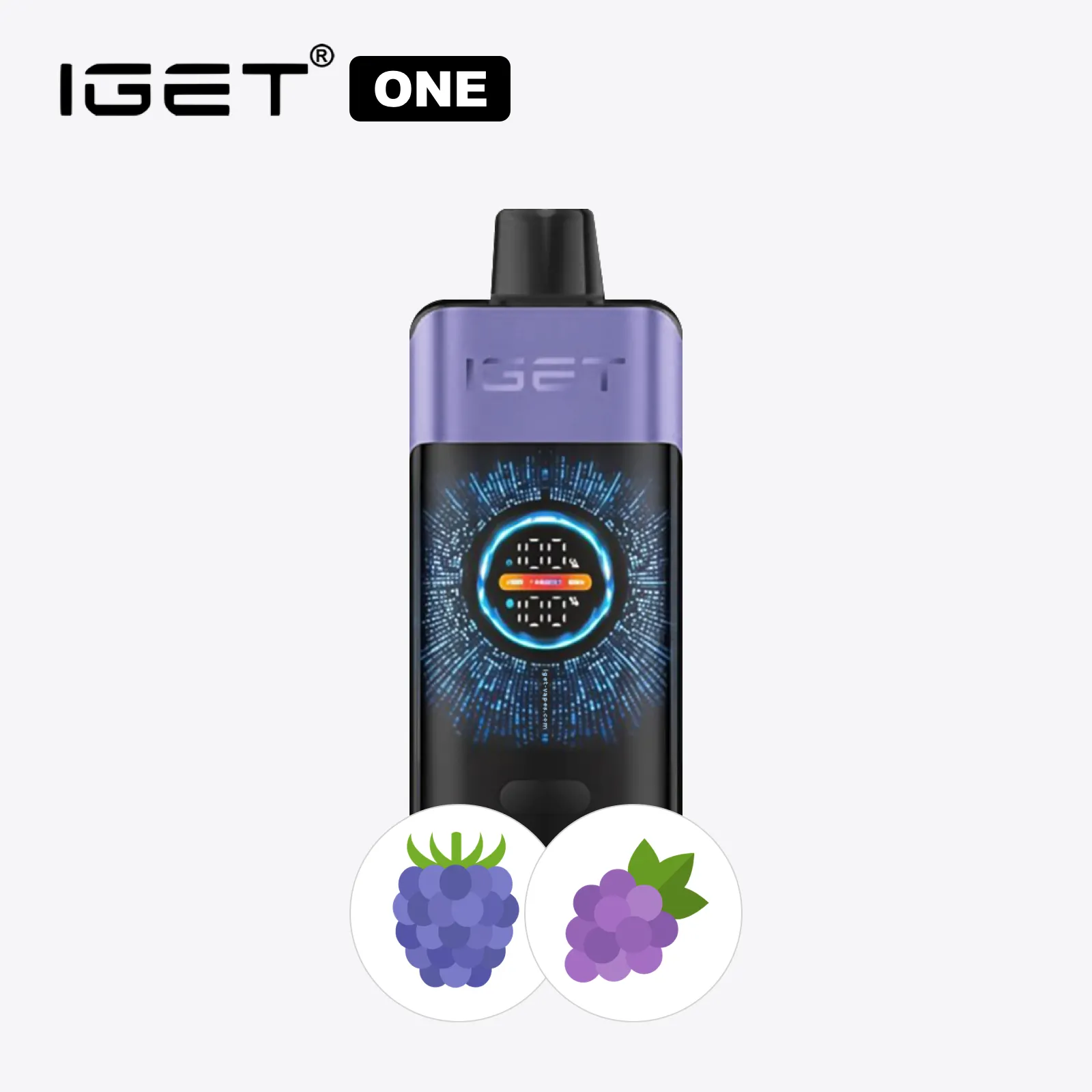 IGET ONE Raspberry Grape Ice (1pcs)