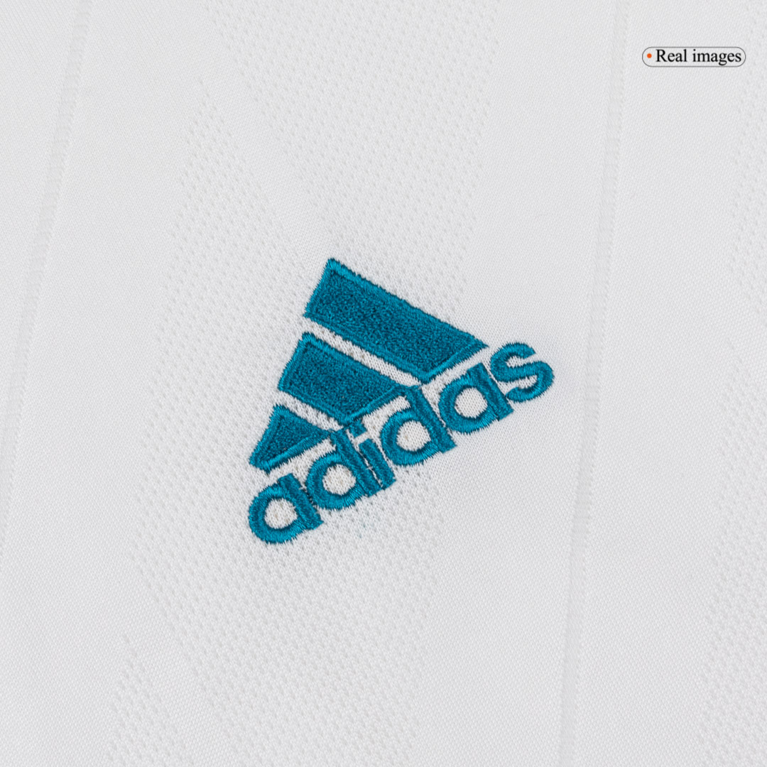 Retro Soccer Jersey Real Madrid Home Long Sleeve 2017/18