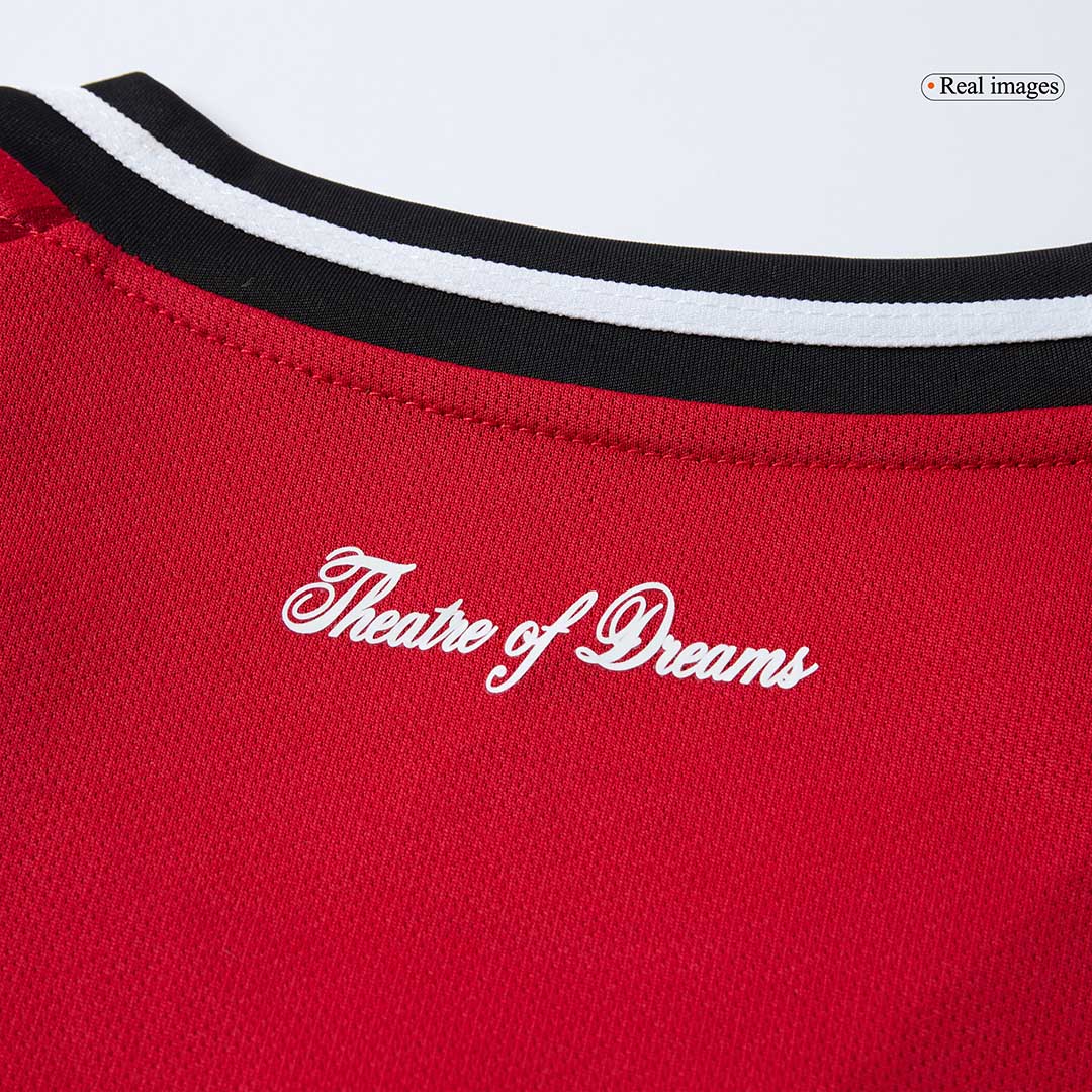 Manchester United Home Long Sleeve Jersey 2025/26