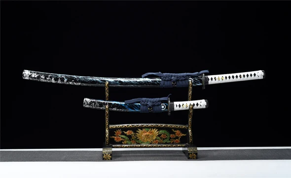 Ghost of Tsushima,Katana and Tanto,Japanese Samurai Sword,Real Katana,Handmade sword,9260 spring steel