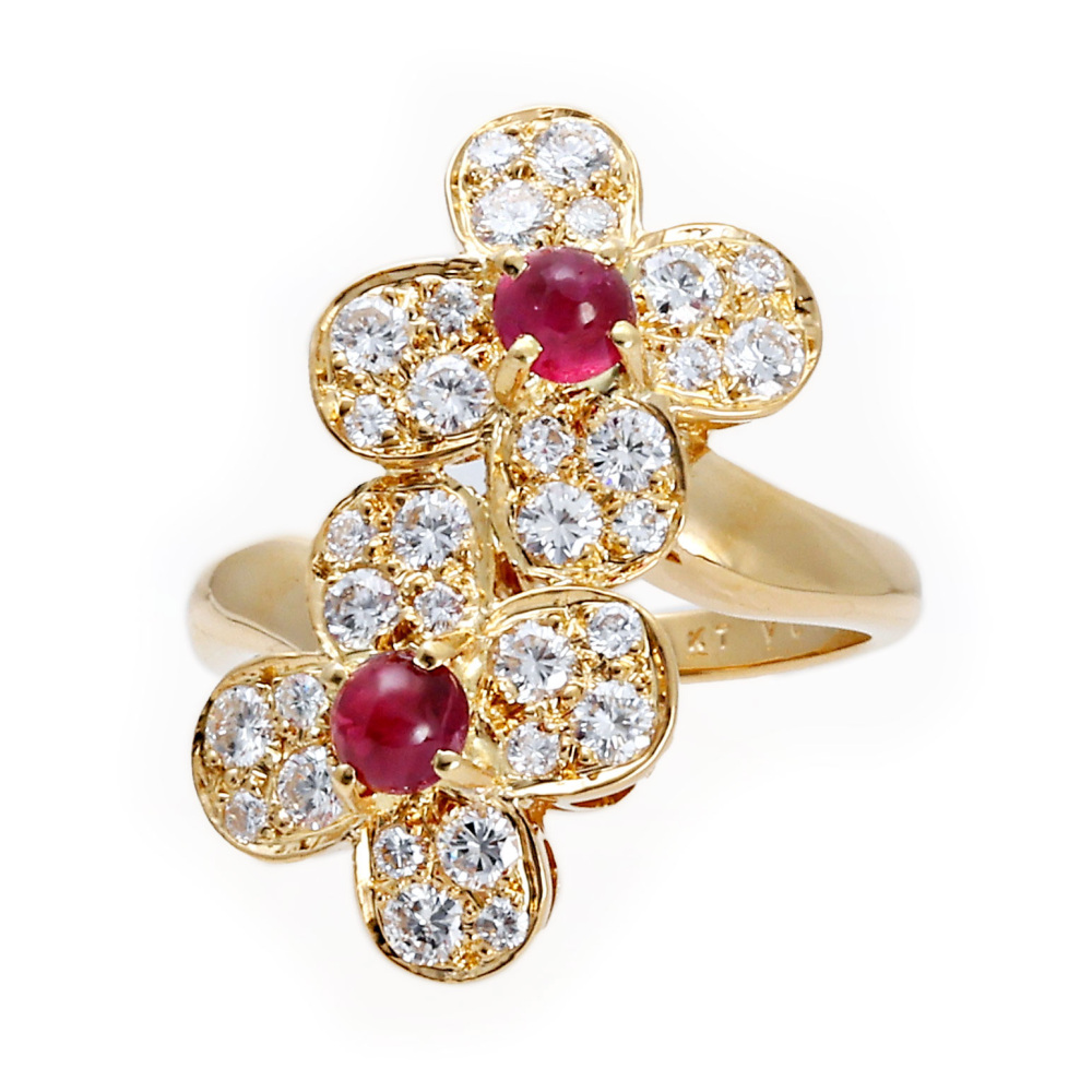 Van Cleef & Arpels Treful Accessory 18K Yellow Gold
