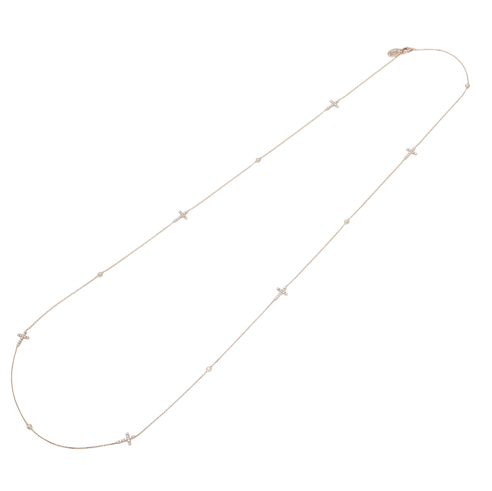 Cartier Symbol Necklace 18K Rose Gold Diamond N7405400