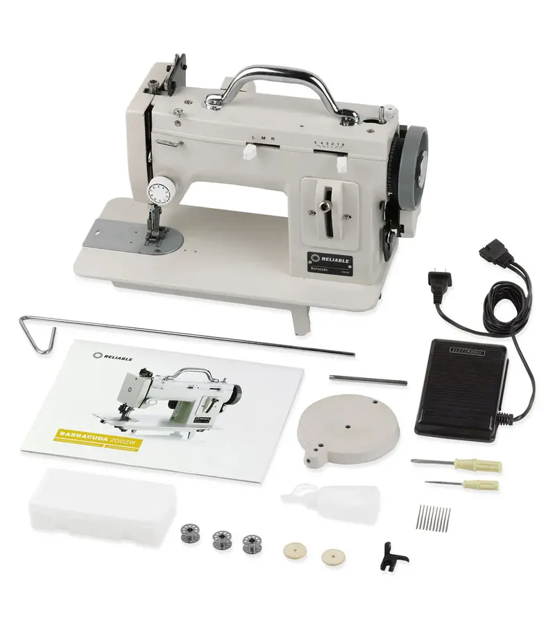 Reliable Barracuda 200ZW Walking Foot Sewing Machine – Heavy-Duty Industrial-Grade Quilting & Upholstery Machine