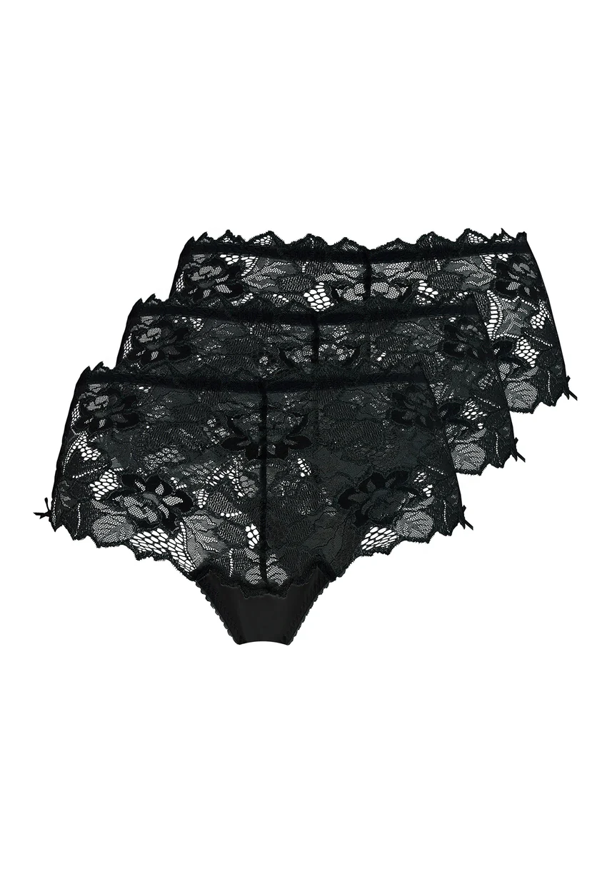 Lot de 3 culottes Arum Noir
