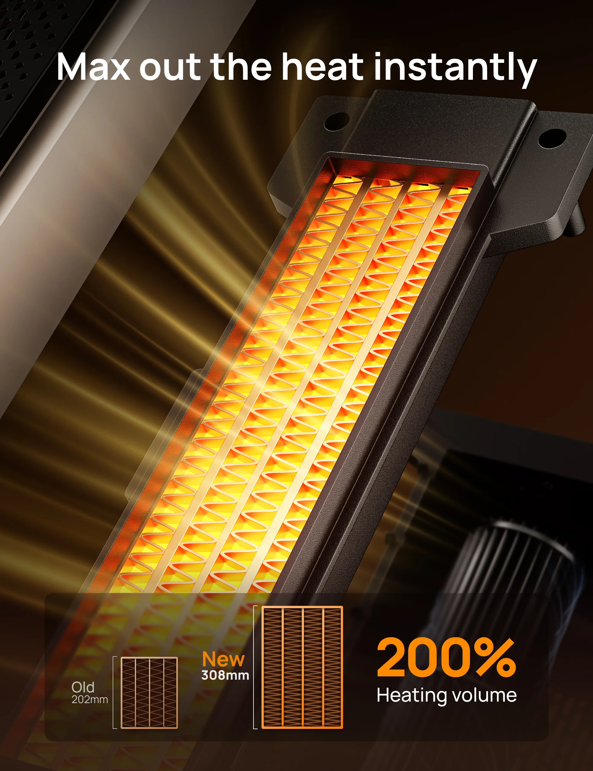 Space Heater Solaris Max (2nd. Gen.)