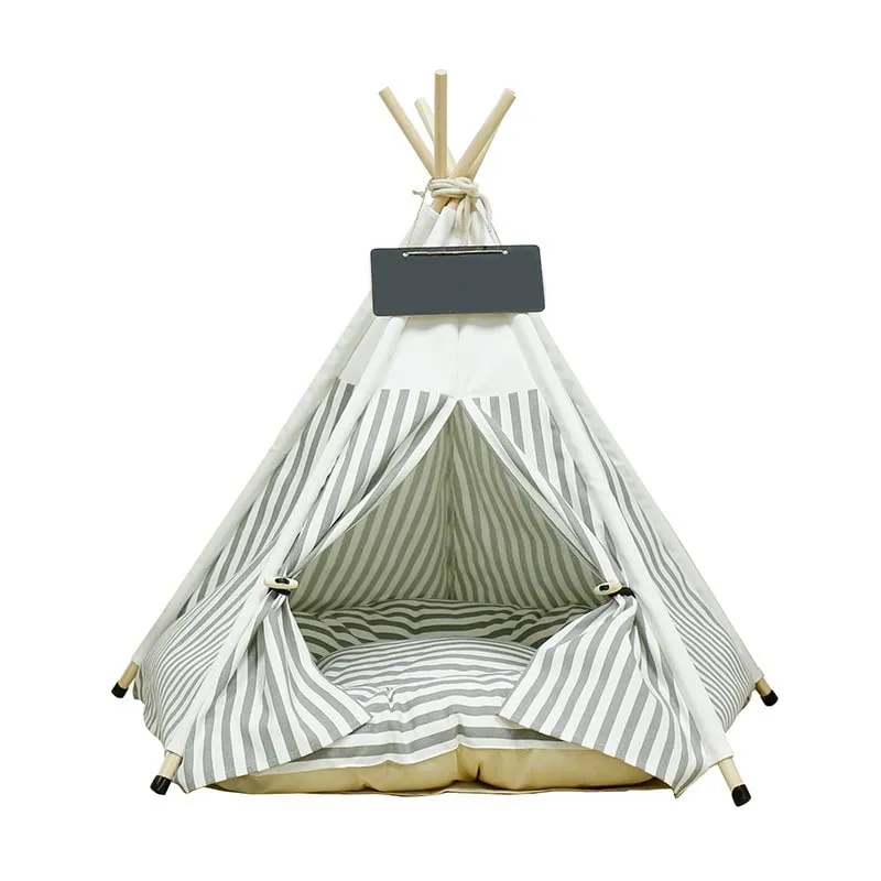 Pet Tent House Portable Tent with Thick Pad