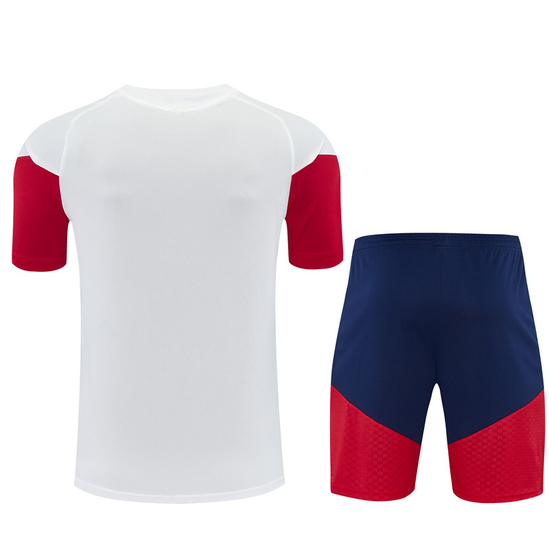 Short Sleeves Spain Training Suit - White