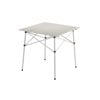 Coleman Compact 27.6″ W x 27.6″ L Roll-Top Aluminum Adult Camping Table, Silver