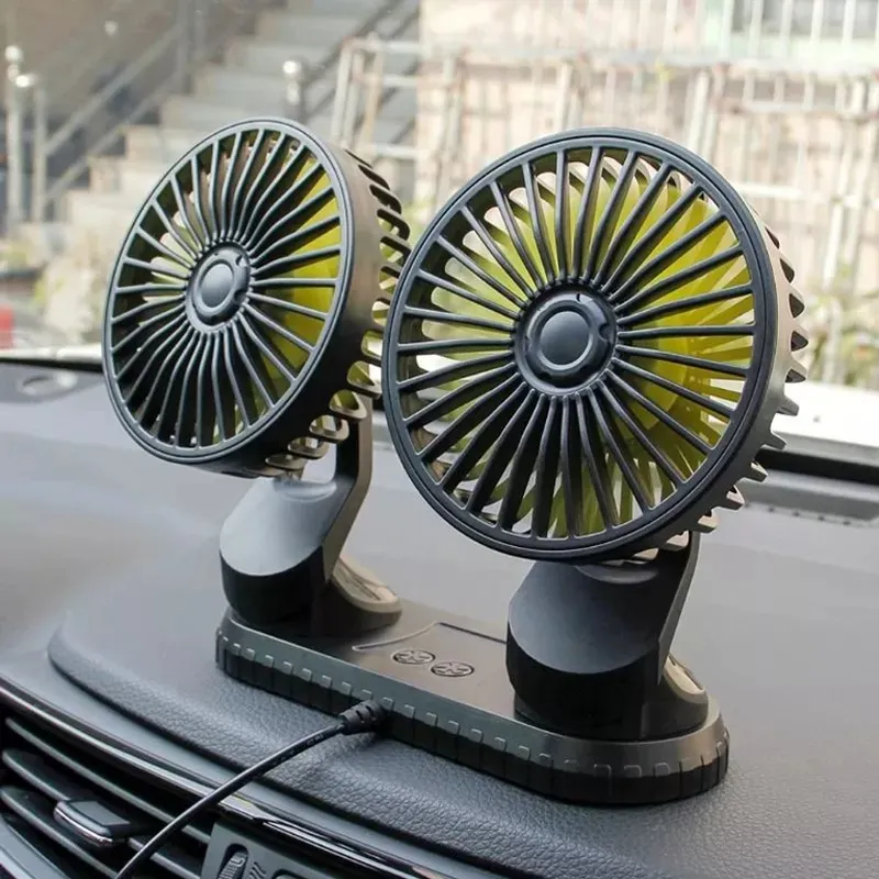 Adjustable Car Fan - Enjoy Double Air Conditioning