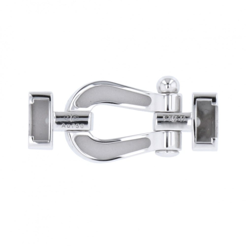 FRED Force 10 Mm Accessory 18K White Gold 0B0075