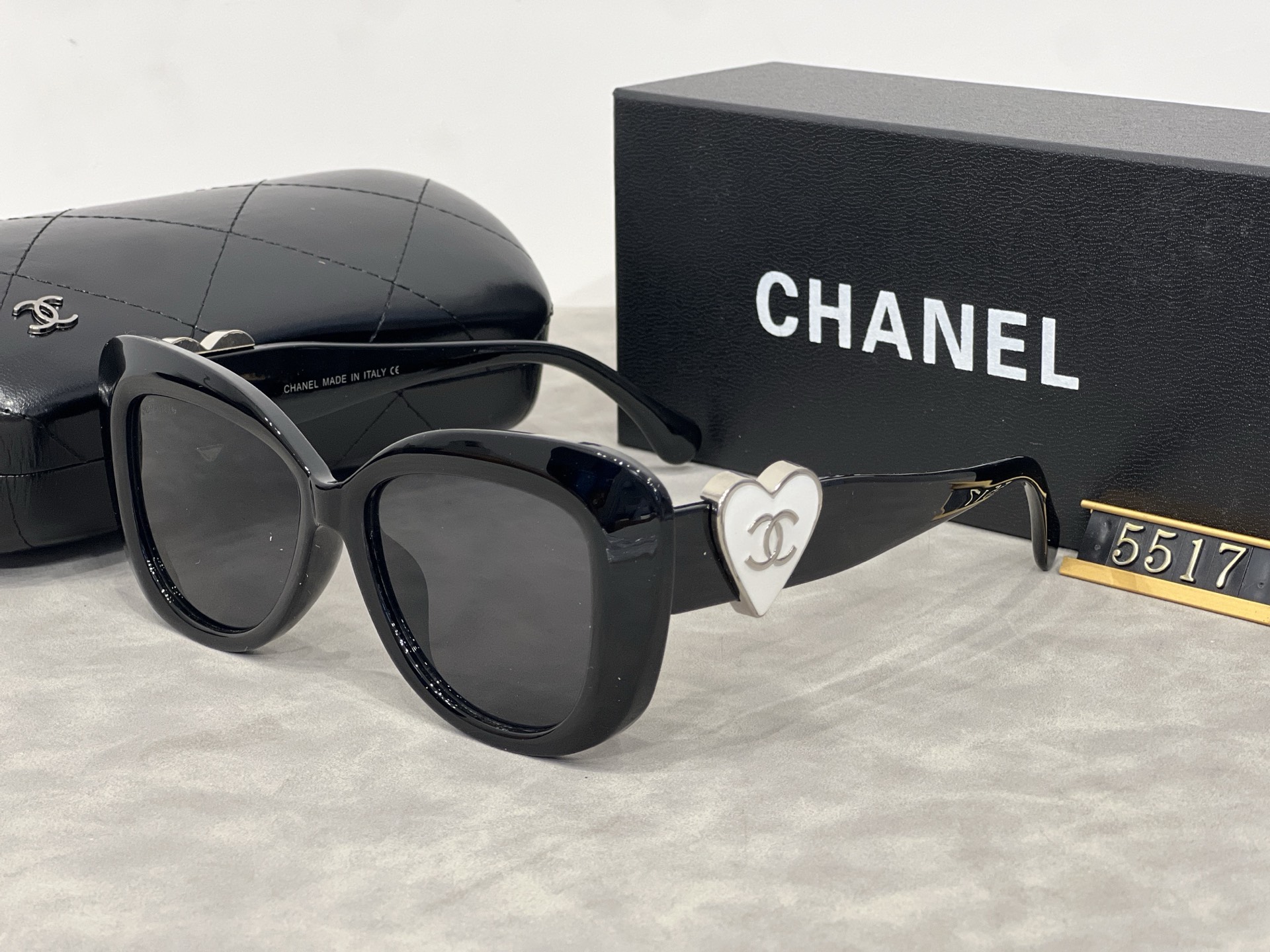 Chanel sunglasses for women high-end 2025 new style sunglasses small sunglasses that show your face - cnluxepick