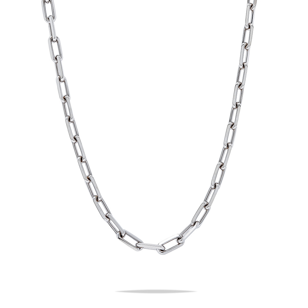 Cartier Santos Necklace 18K White Gold B7009100