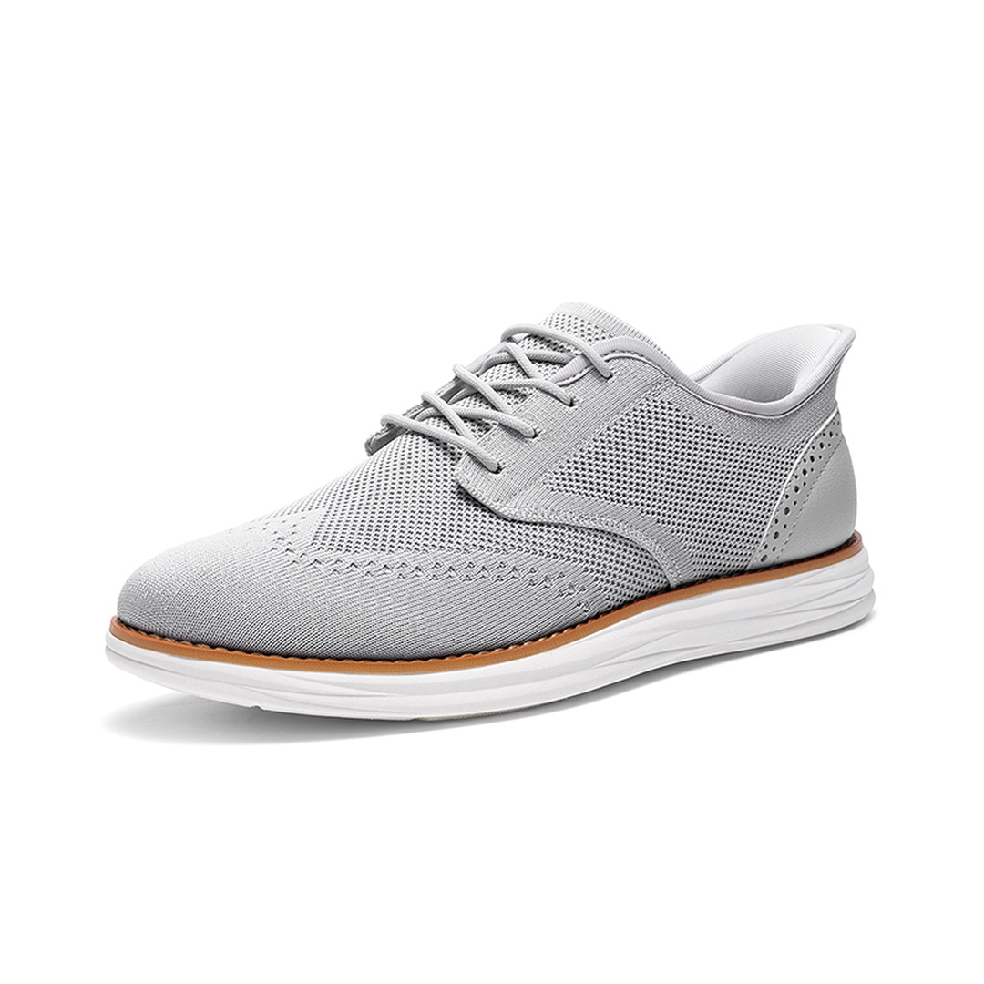 Men’s Breathable Knitted Oxford Sneakers