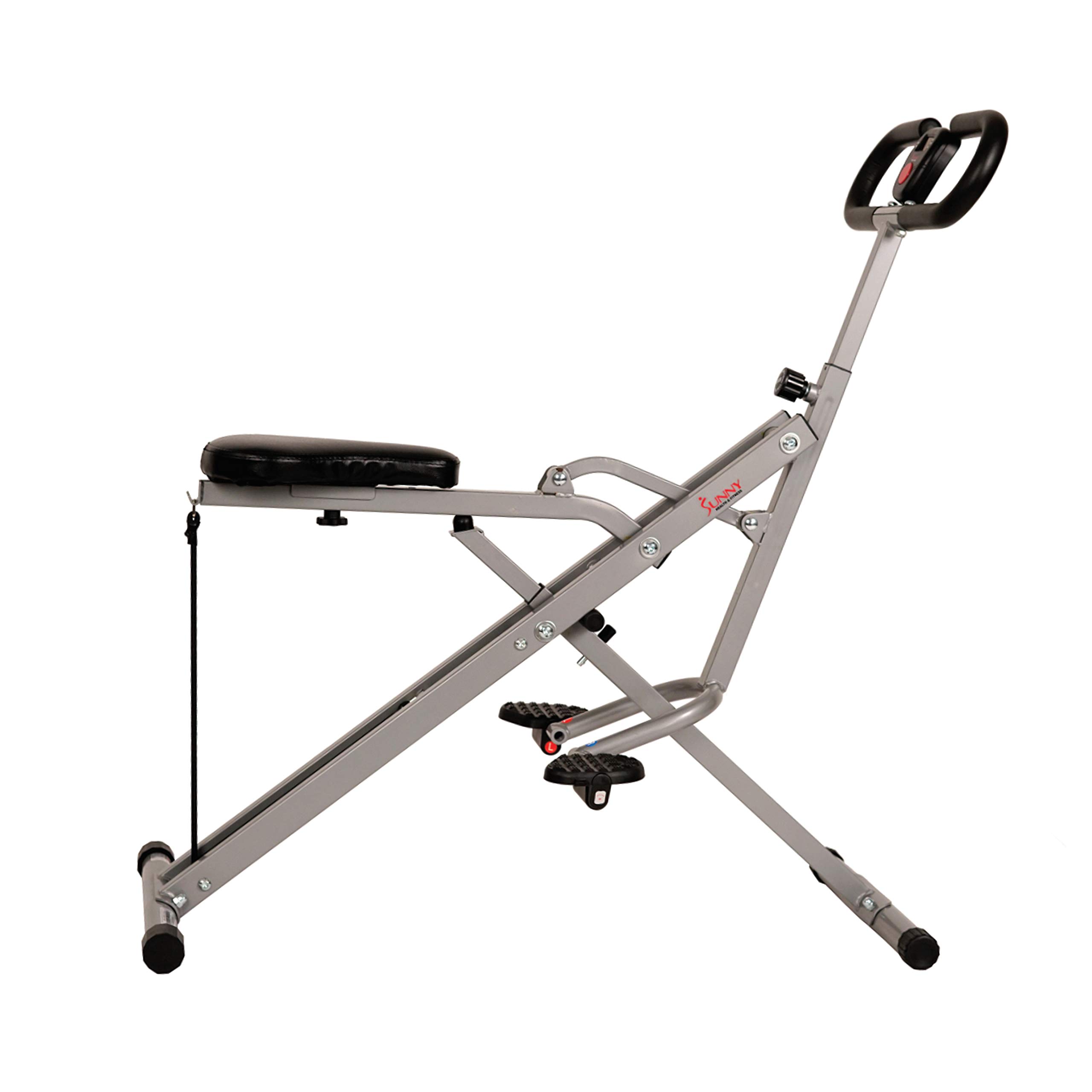 Sunny Health Fitness Row N Ride Adjustable