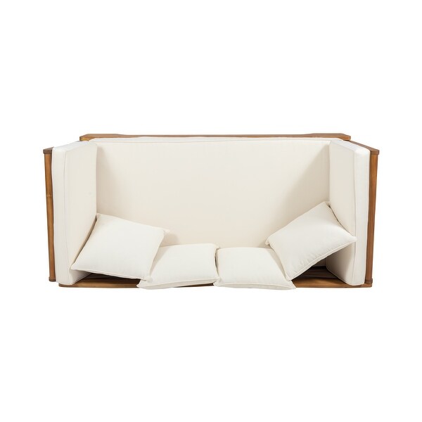 Serene Acacia Expandable Daybed by Christopher Knight Home