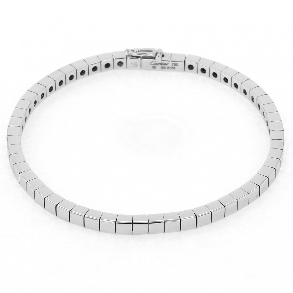 Cartier White Gold Laniere Bracelet K18WG
