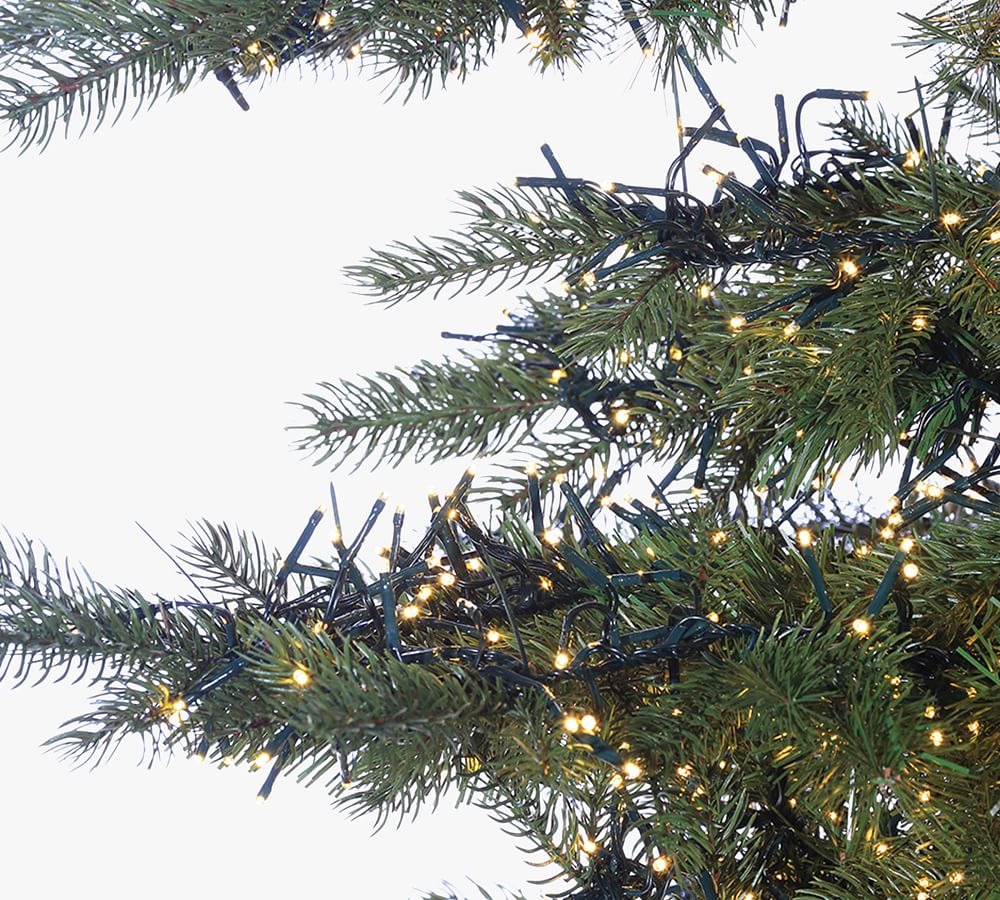 Lit LED Monaco Pine Faux Christmas Tree  sgtnighsdesigns