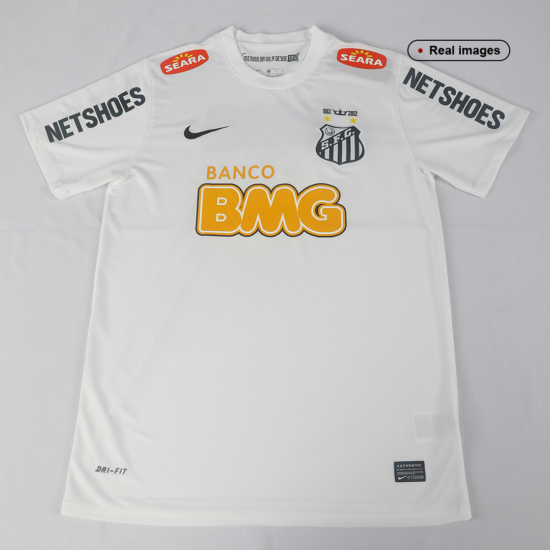 Retro Soccer Jersey Santos FC Home 2011/12