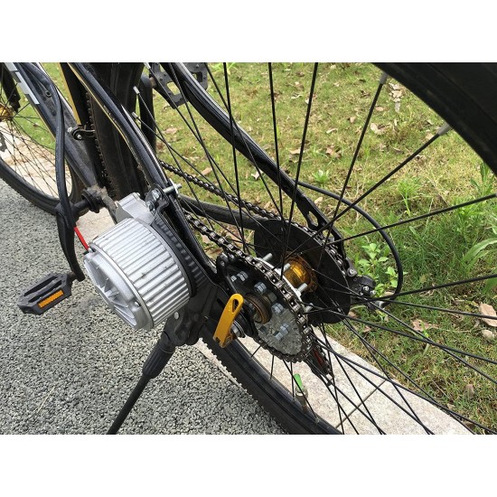 24V36V250W Electric Conversion Kit for Common Bike Left Chain Drive Customized for Electric Geared Bicycle Derailleur