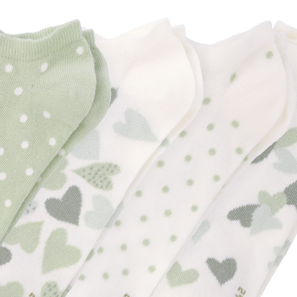 Gina Benotti 4 Paar Damen Sneaker-Socken im Set