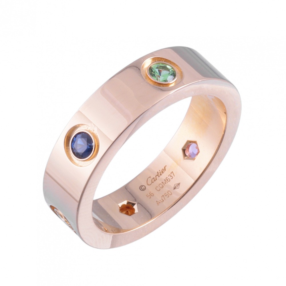 Cartier Love Ring 18K Rose Gold B4087800