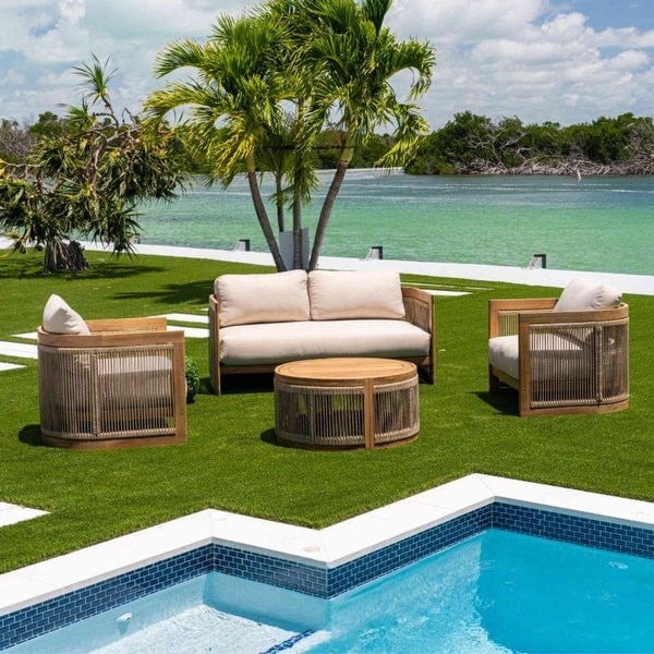 Compass Cay 4Piece Loveseat Set