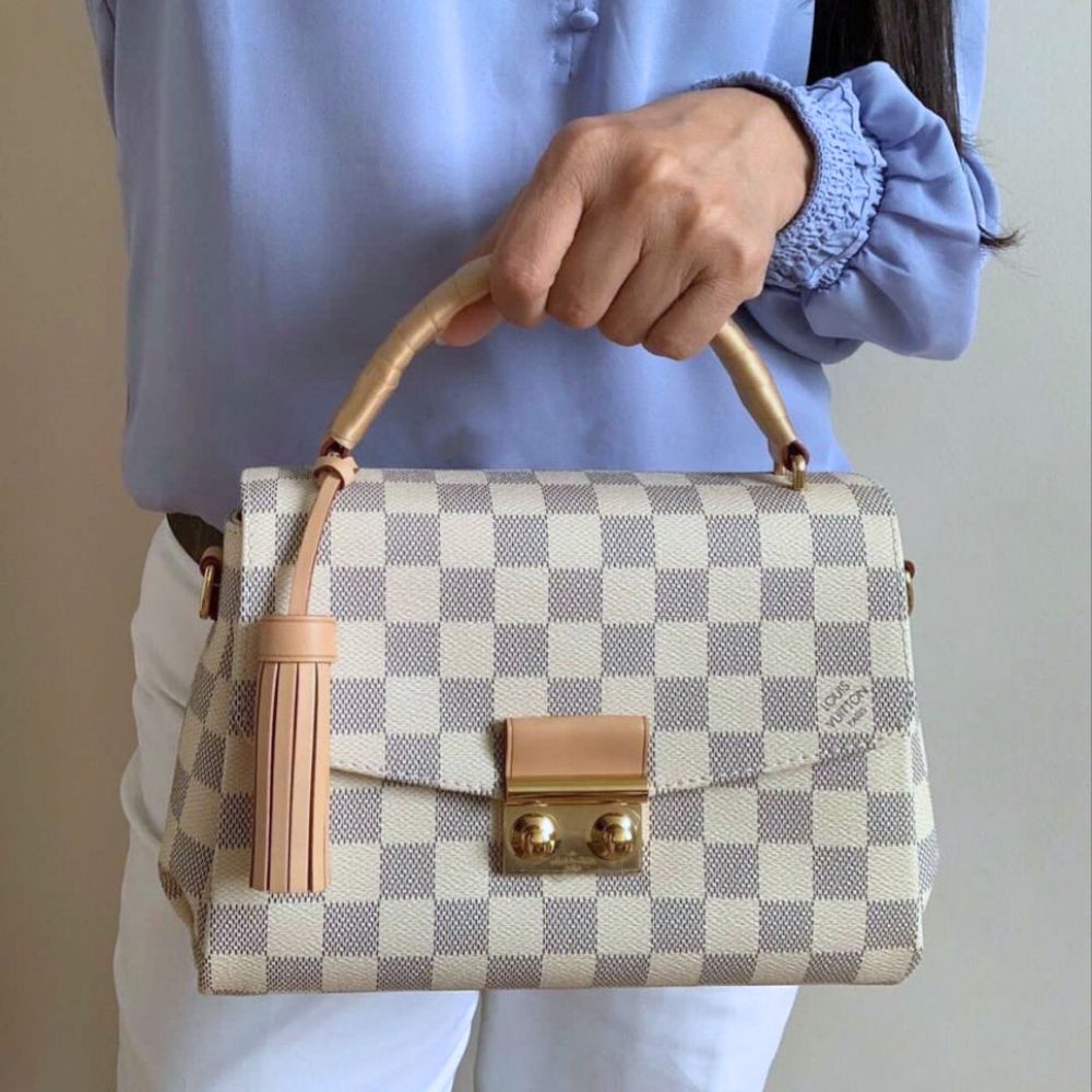 Louis Vuitton Croisette Damier Azur 25Cm N41581