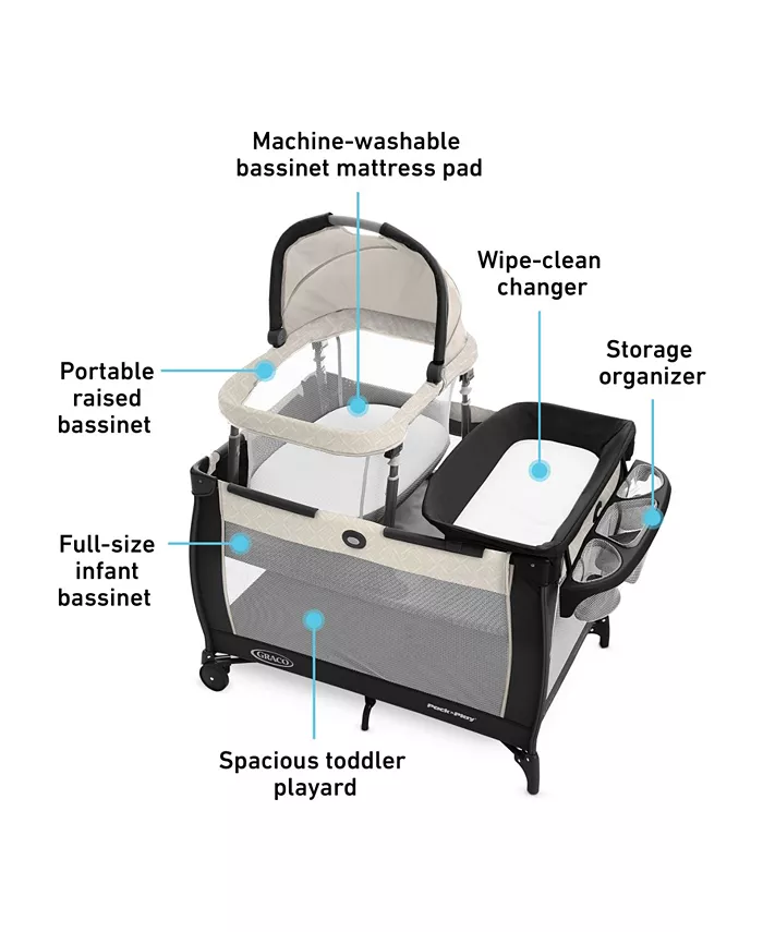Graco Pack 'n Play Day2Dream Travel Bassinet Playard