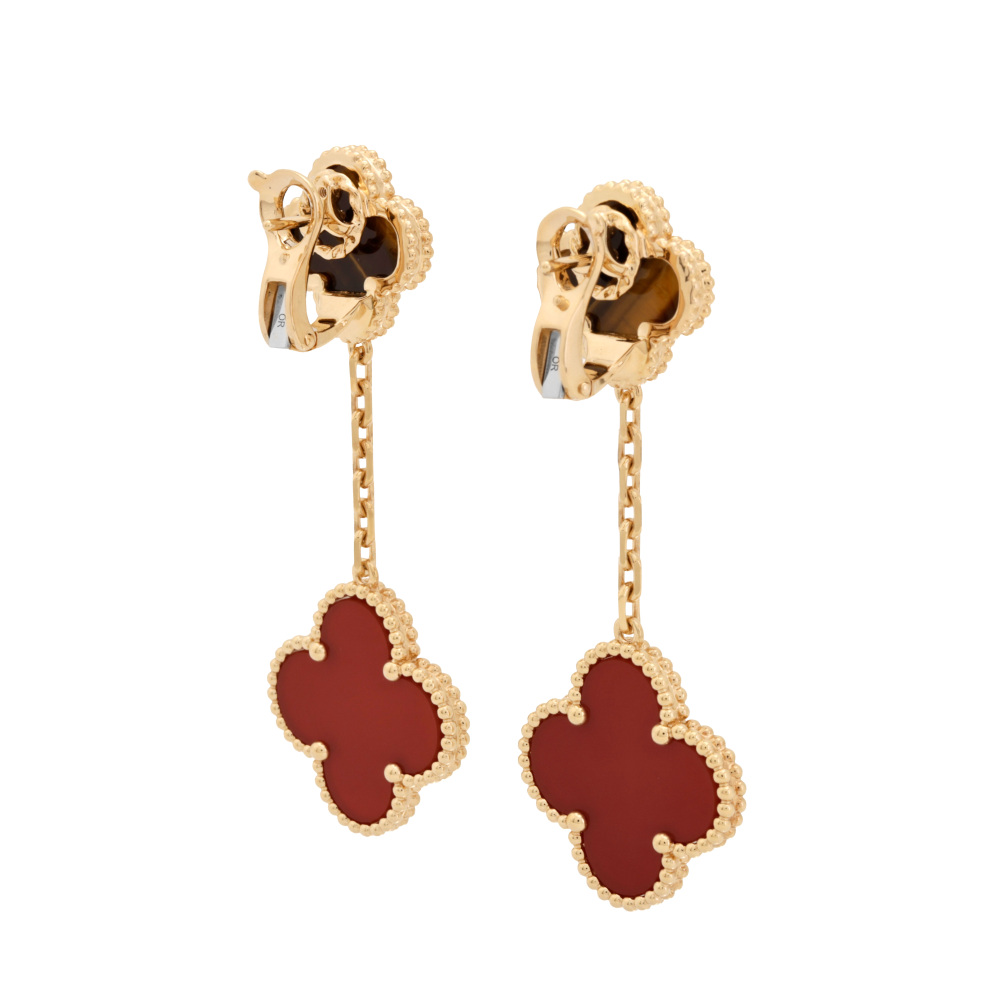 Van Cleef & Arpels Magic Alhambra Earrings 18K Yellow Gold VCARN5JR00