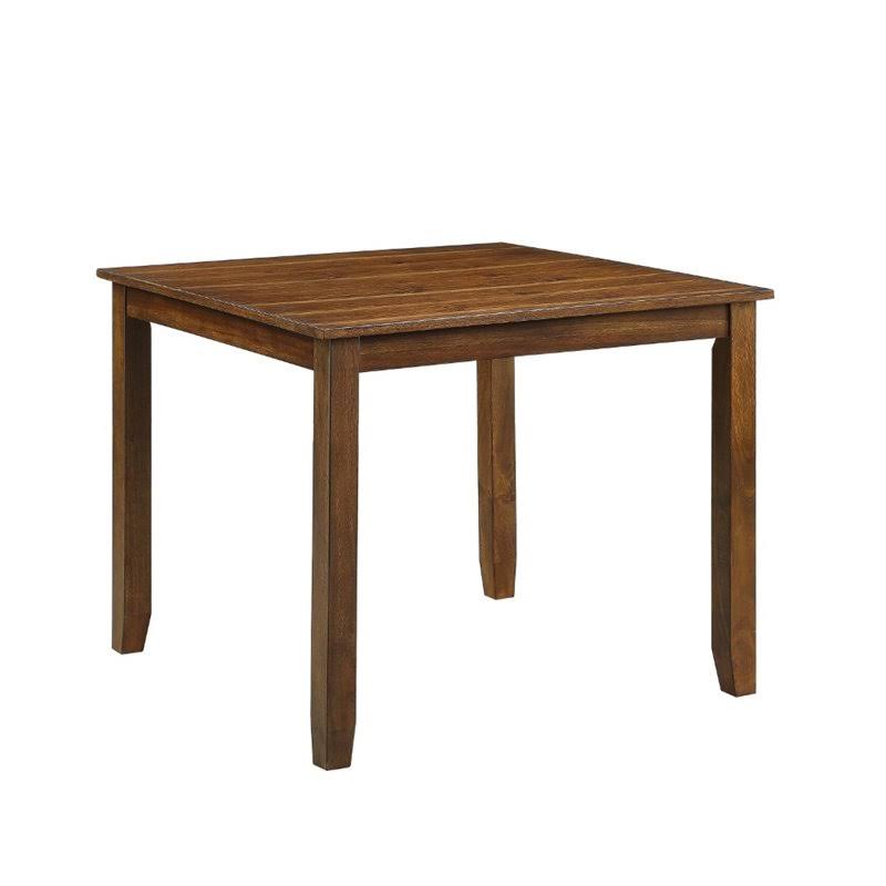 Pemberly Row 5 Piece Wood Dining Set in Warm Brown - PR-4753-2018685
