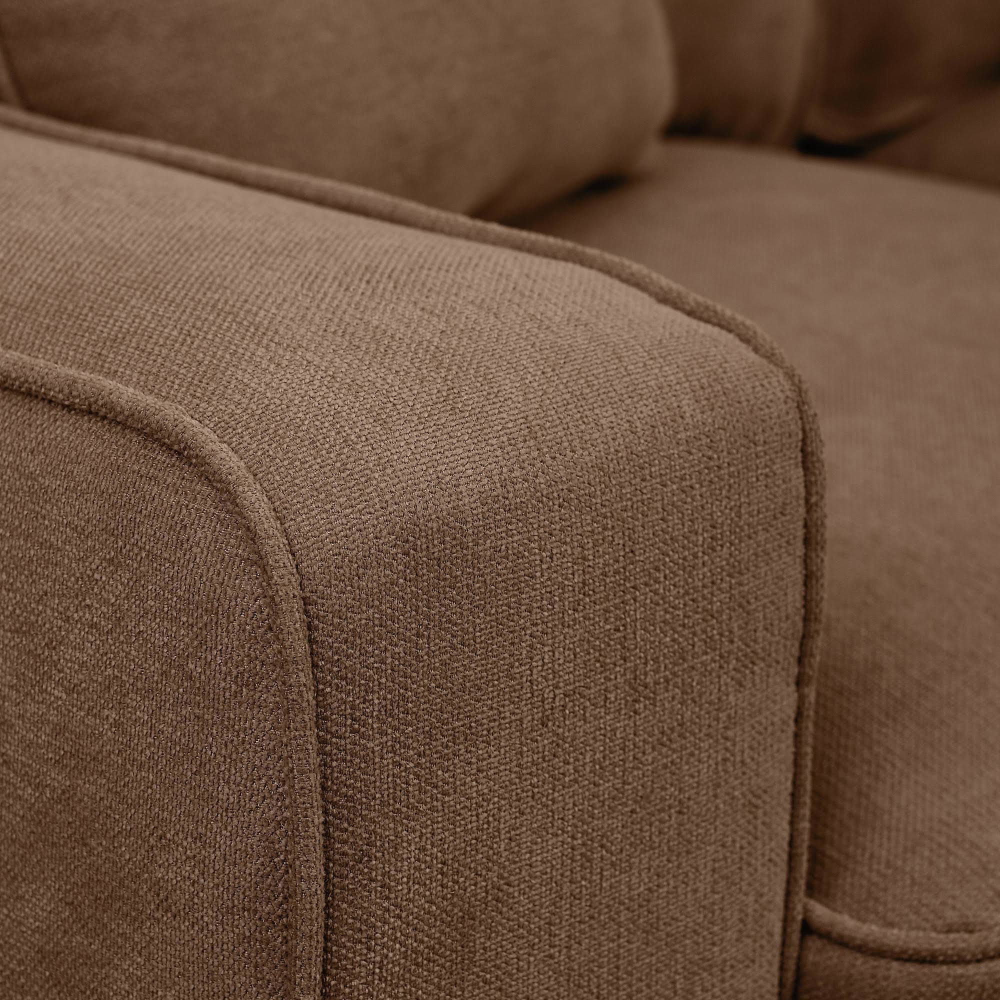 Serta RTA Palisades Collection 61x22 Loveseat in Fawn Tan