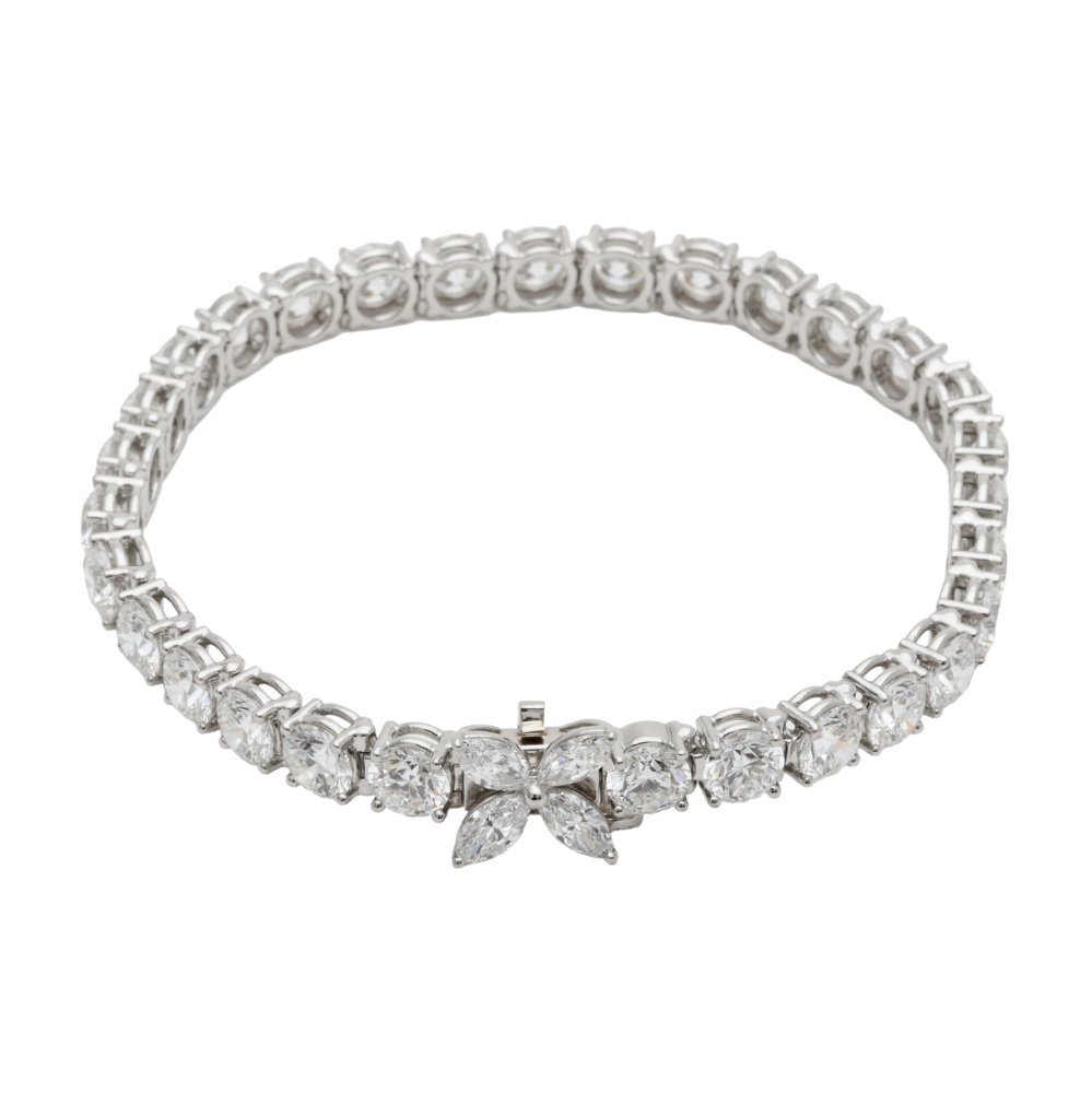Tiffany & Co. Victoria Bracelet Platinum Diamond