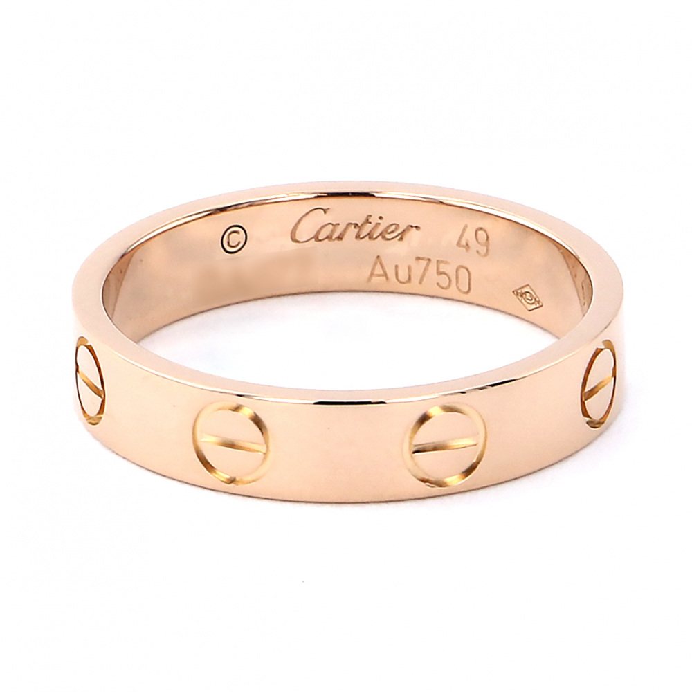 Cartier Love Ring 18K Rose Gold