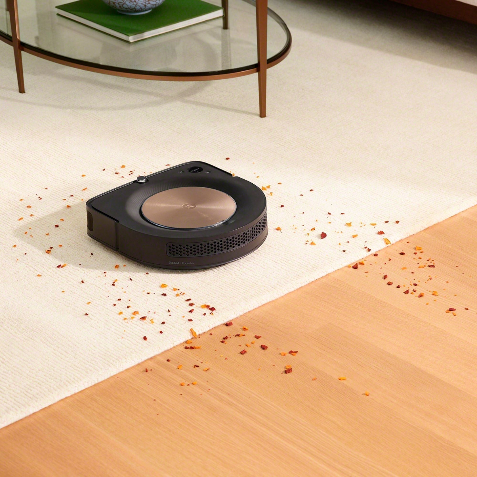 iRobot Roomba s9+ (9550) Wi-Fi Connected Self-Emptying Robot Vacuum - Java Black