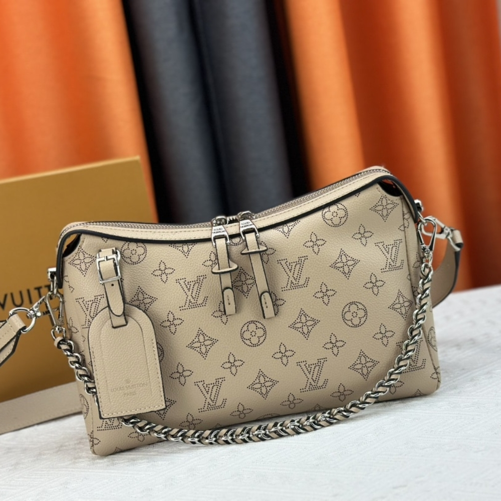 Louis Vuitton Hand It All PM Galet Gray 11.4 Inches M24255