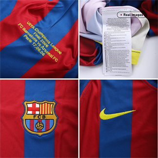 Retro Soccer Jersey Barcelona Home 2005/06 - UCL