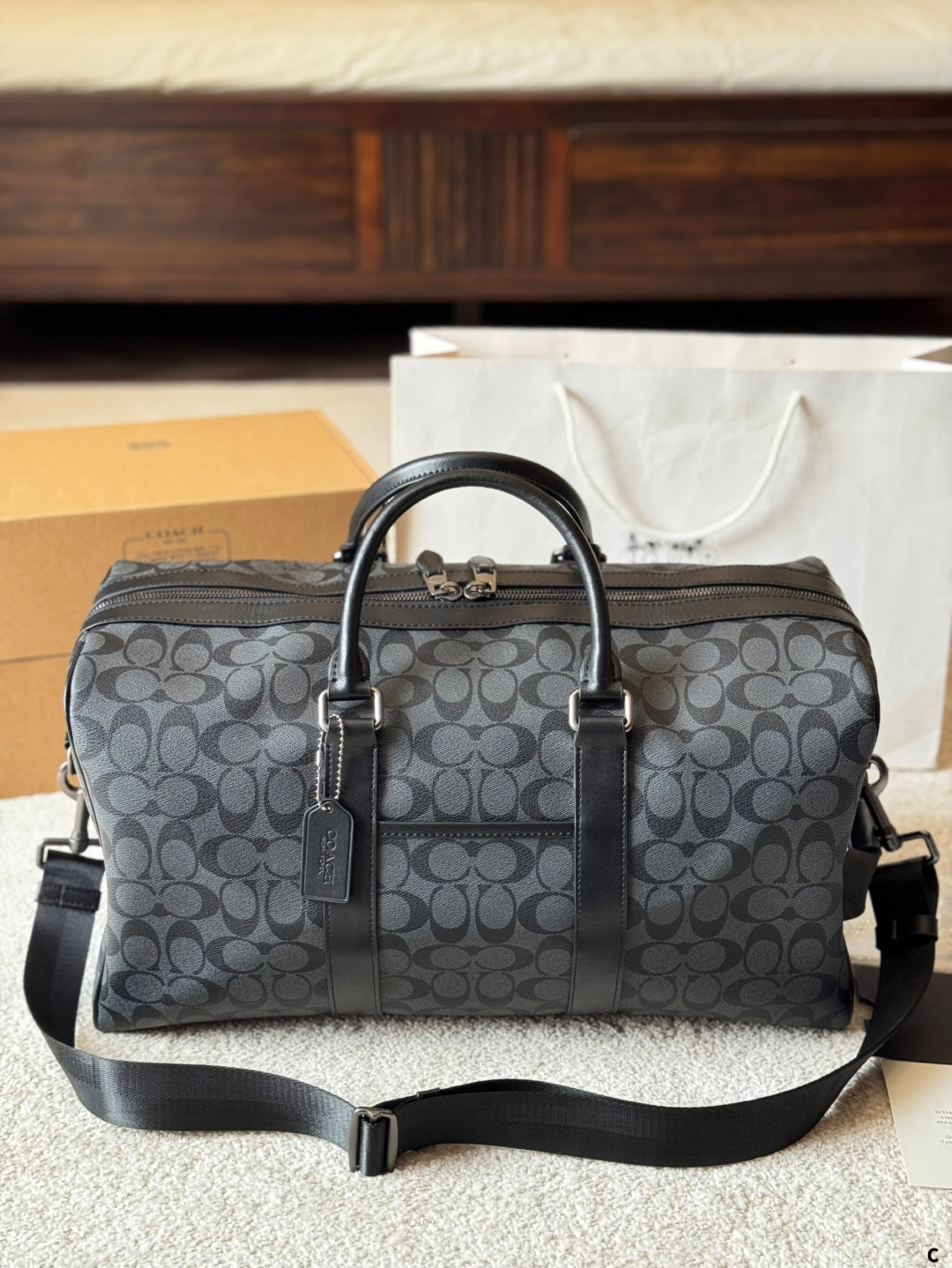 coach men's versatile travel bag - cnluxepick