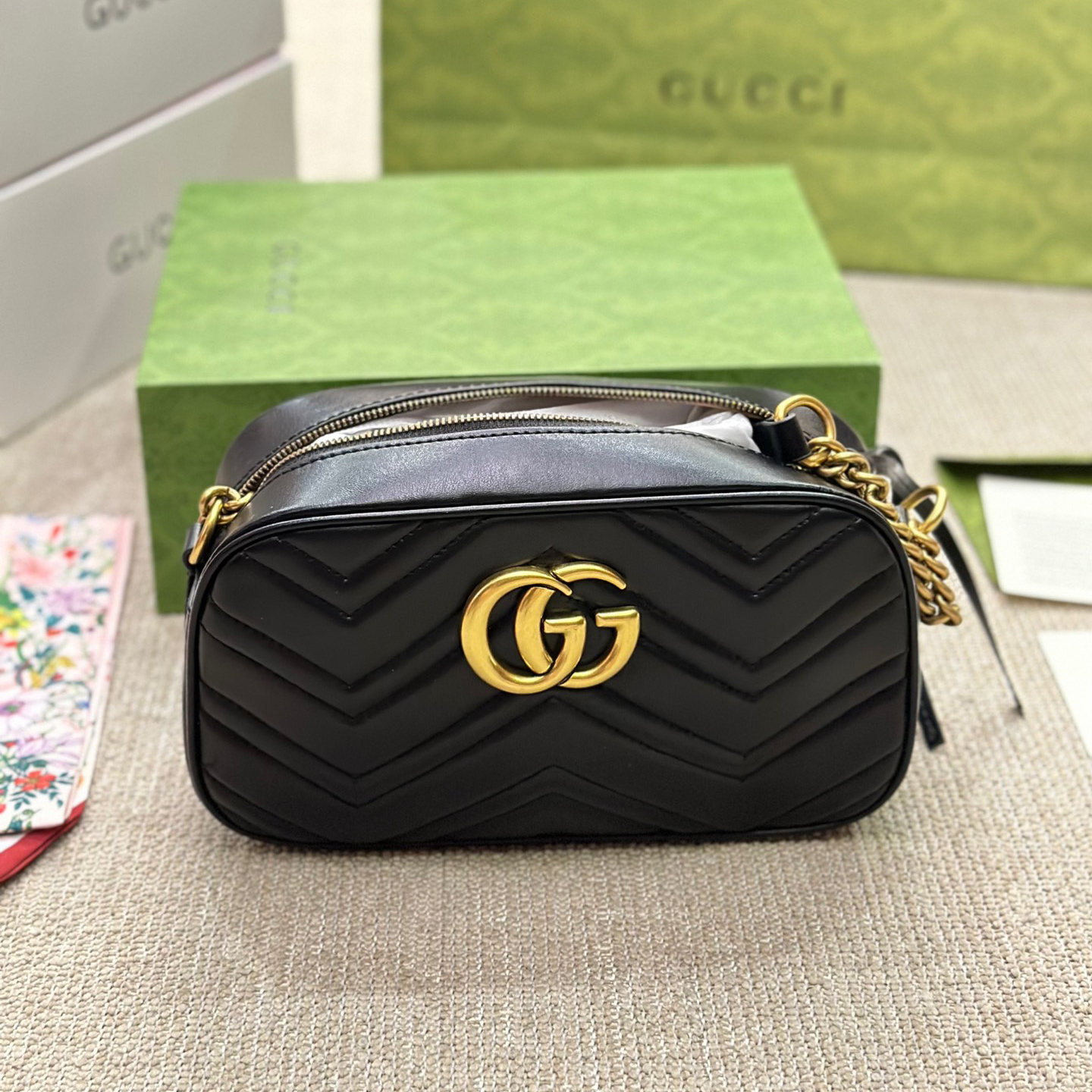 Gucci marmont chain bag - cnluxepick