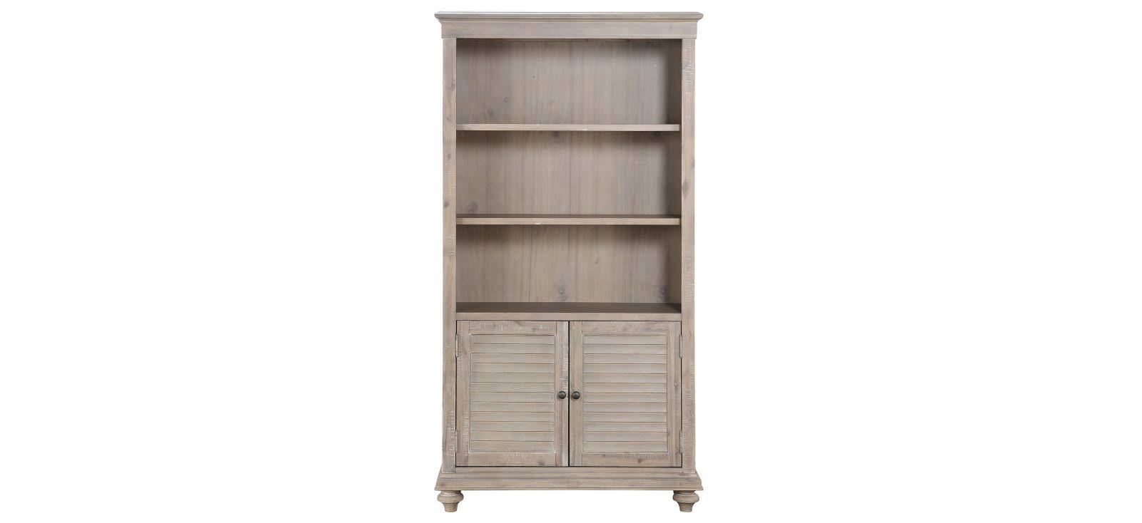 Lexicon Cardano Wood Bookcase in Driftwood Light Brown