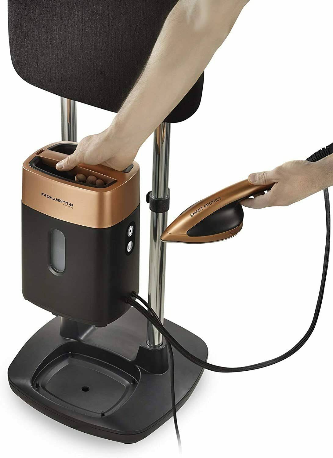 Steam Generating Iron Rowenta IXEO QR1020D1 1 L 1600W Black Golden